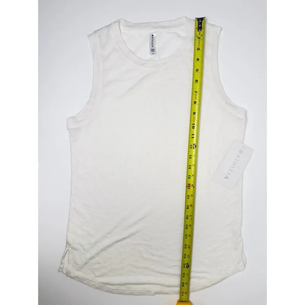 Athleta Women’s Breezy Tank Top White Size S_8